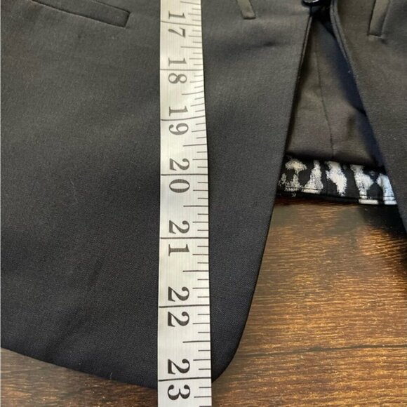 Diane von Furstenberg Black Olena Combo one button Blazer size 6 - Picture 13 of 14